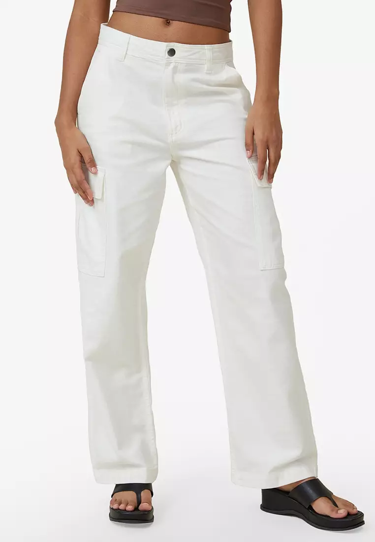 線上選購 Cotton On Bobbie Cargo Pants ZALORA 台灣