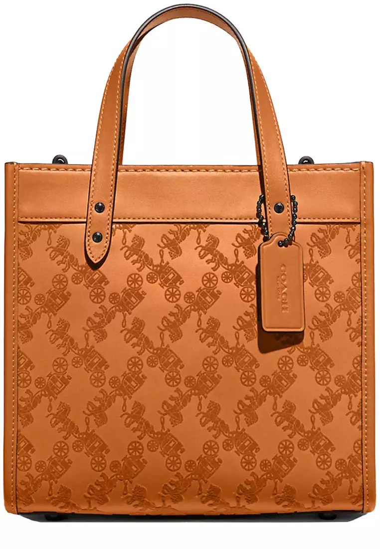 Buy Coach Coach Field Tote Bag 22 With Horse And Carriage in