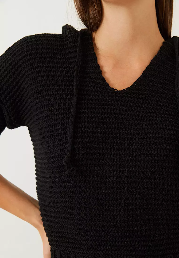 Women's Basic Hooded Sweater 85001023