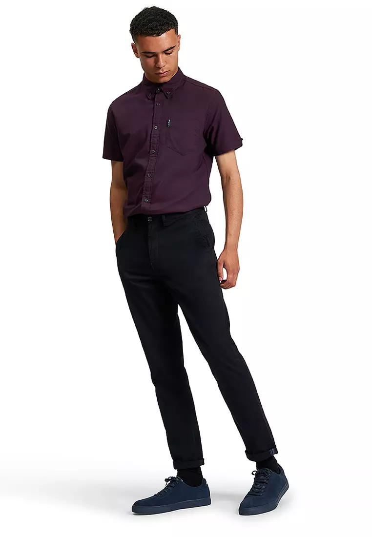 Short Sleeves Signature Oxford Shirt