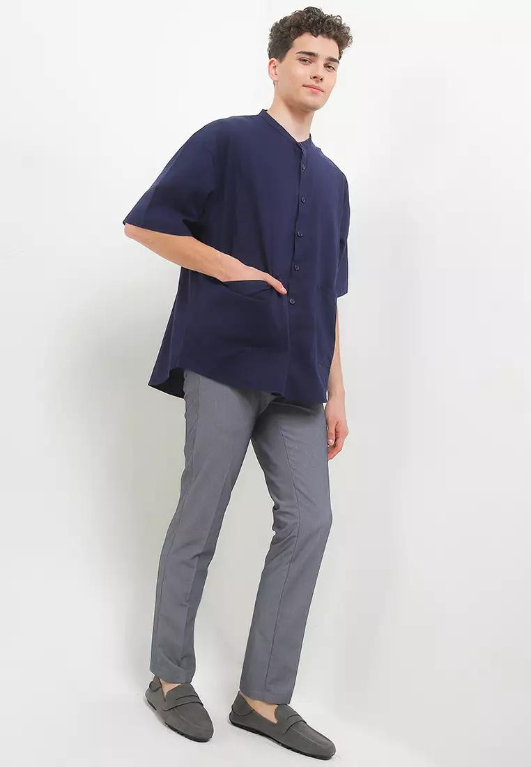 Elliot Stand Collar Shirt