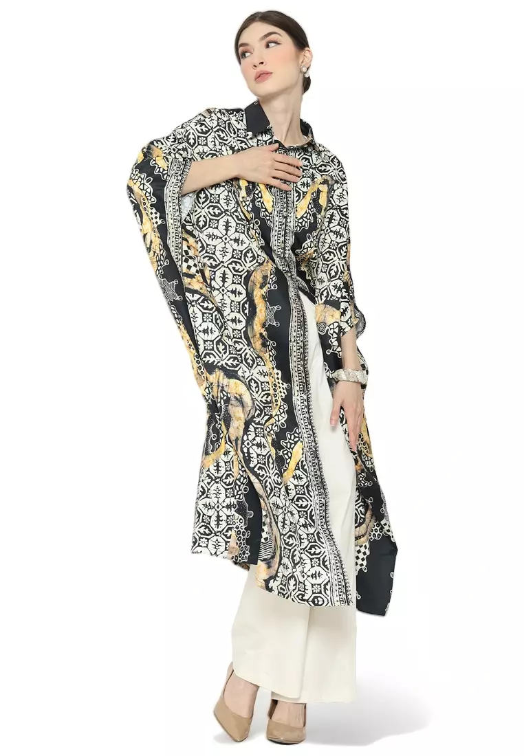 Kanzi Collared Kaftan