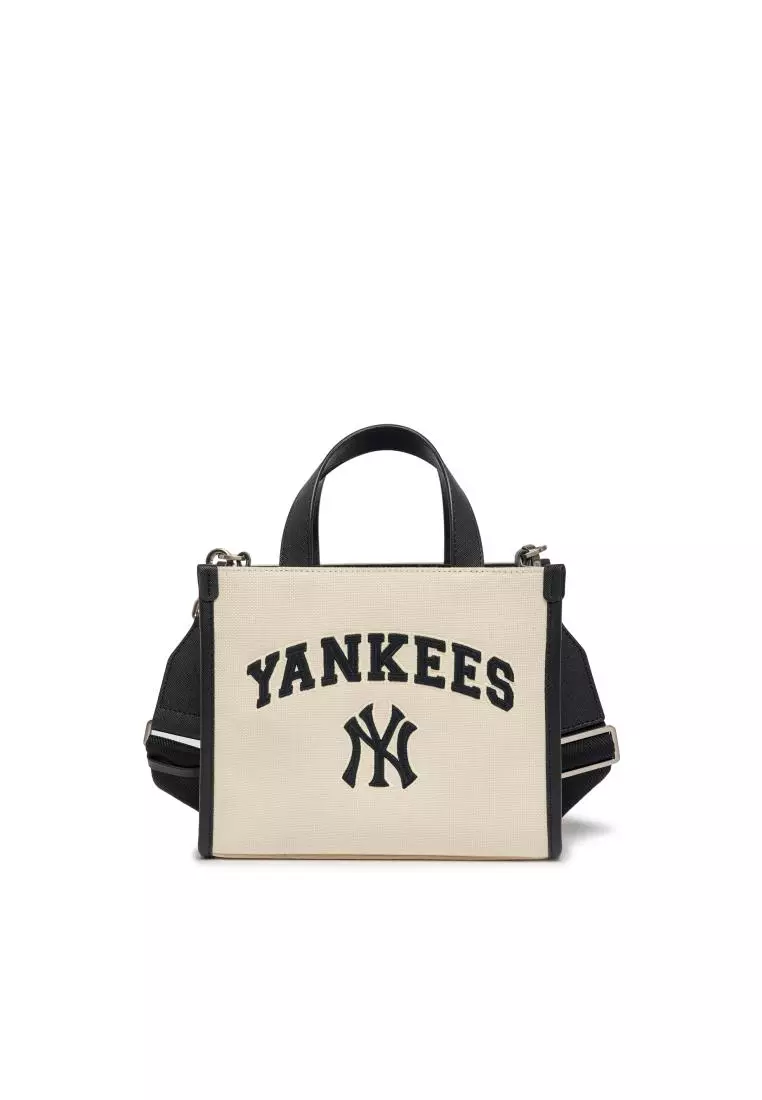 Basic Big Logo Canvas S-Tote Bag NEW YORK YANKEES - MLB Global