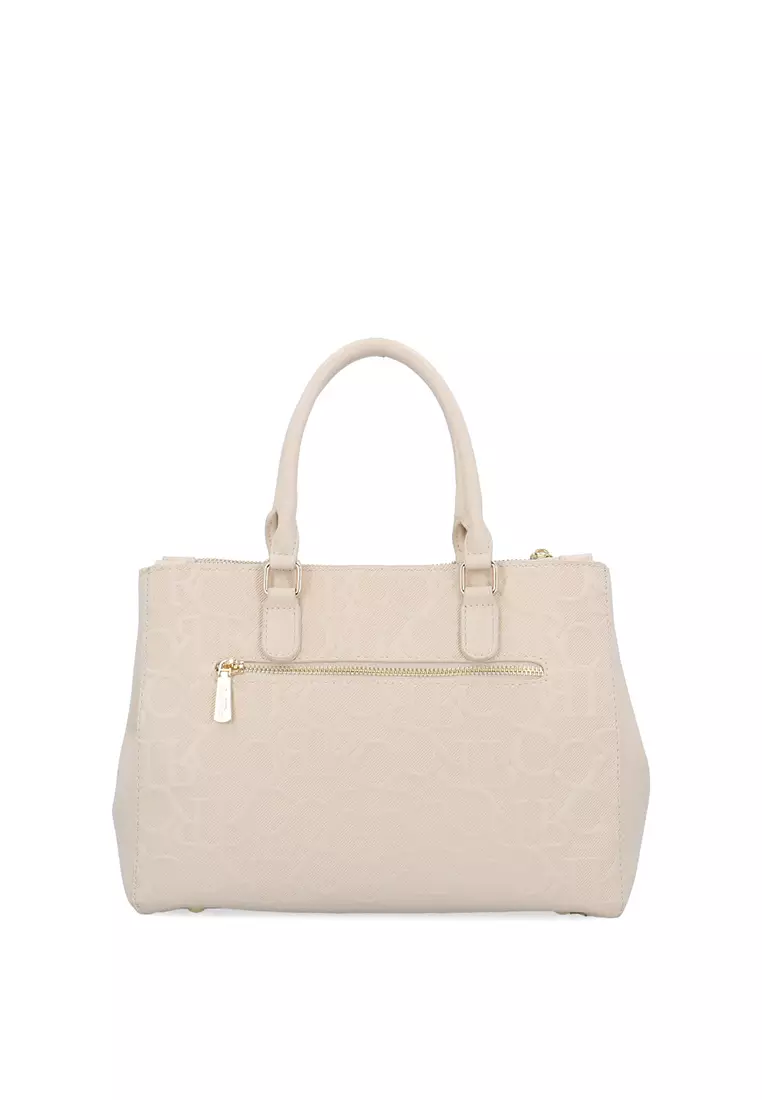 CR Isla Top Handle Bag - Beige