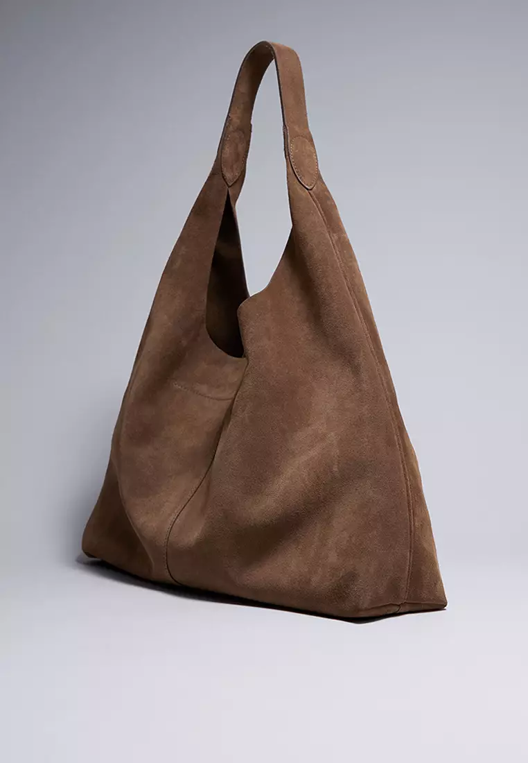 Large Suede Tote