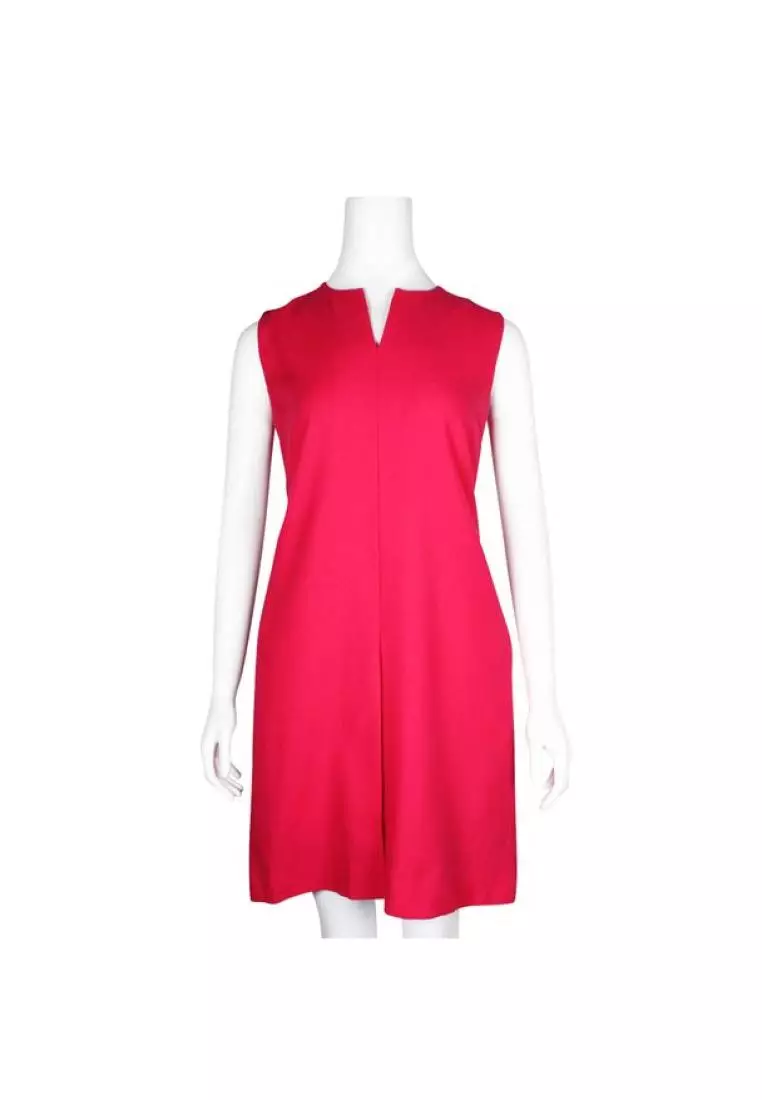 Buy Anteprima Pre-Loved ANTEPRIMA Bright Fuchsia Woolen Dress 2023 ...