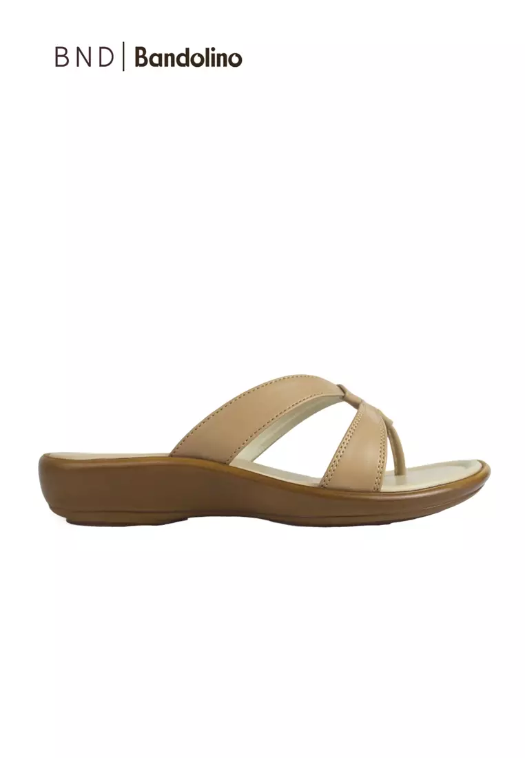 Discount on BND  shoes - SKU: BND - Bandolino Weslee Sandals 41250 Beige