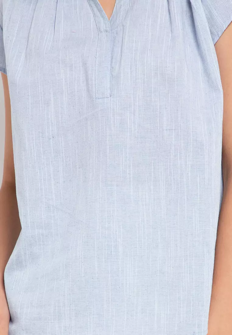 Minaa Lounge Top In Blue