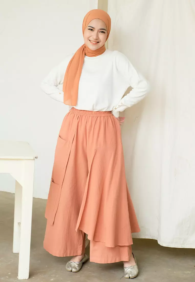 Meelva Pants Soft Orange