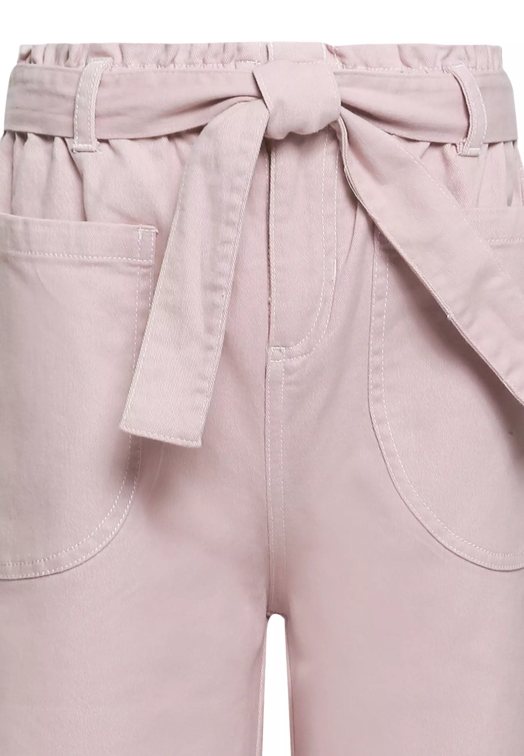 Pito Dito Girl Anansie Celana Kulot Katun Anak Pink - Size 4