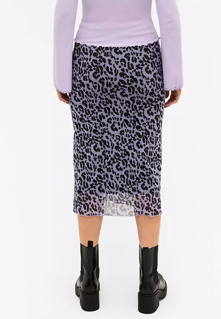 Buy Monki Lettuce Hem Midi Skirt Online ZALORA Malaysia
