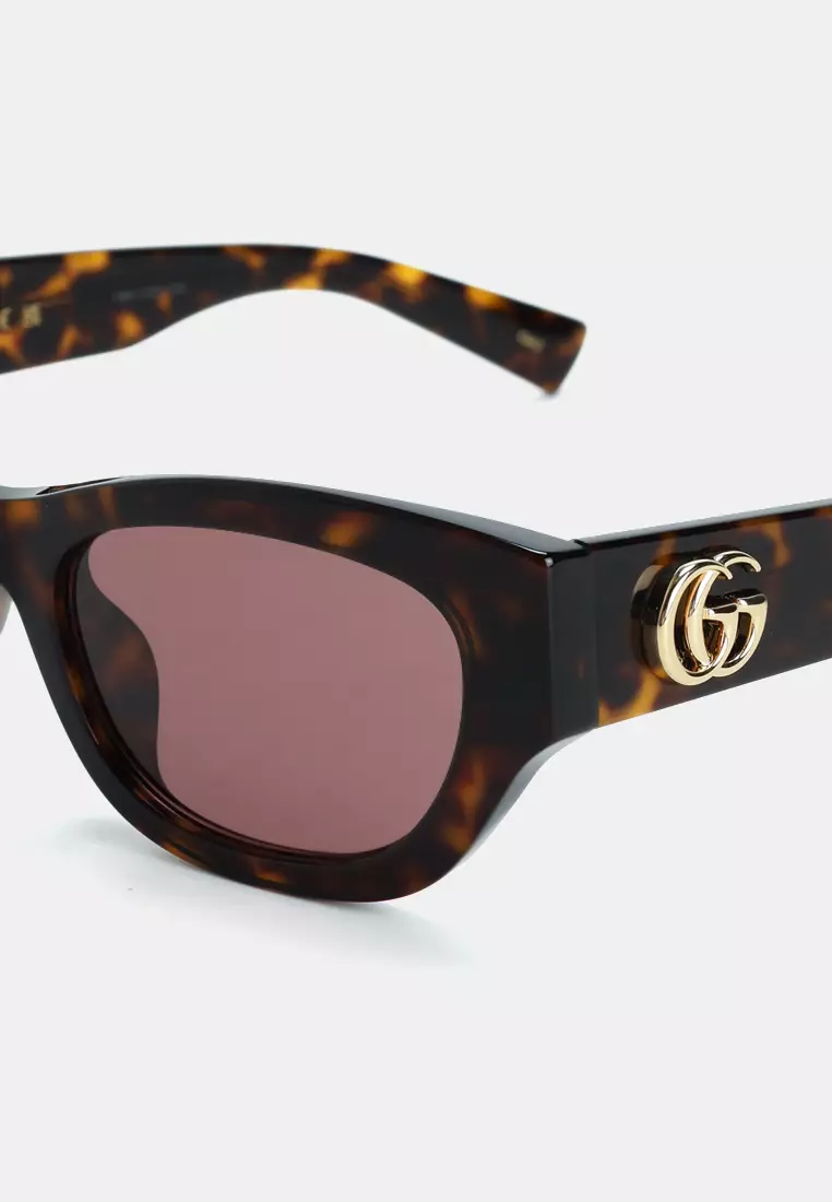 Double G Low Nose Bridge Fit Sunglasses