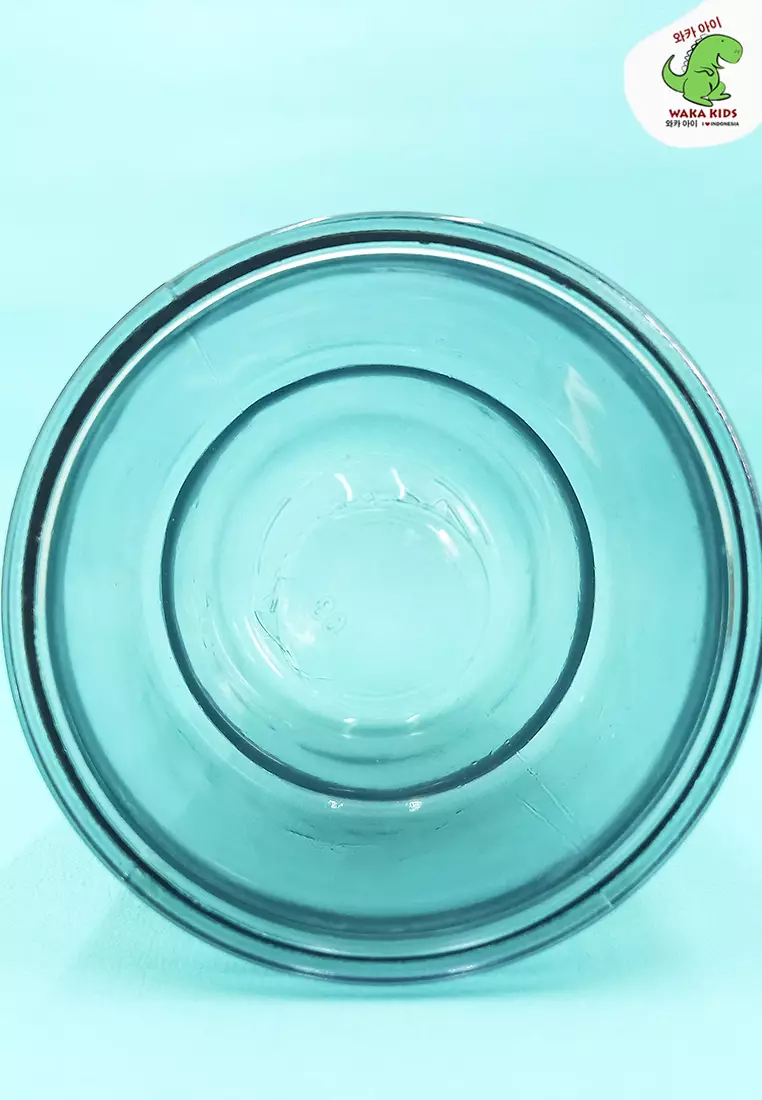 Wakakids Botol Gelas Minum Kaca Minimalis Transparan Coffee Cup Aesthetic Georgous Free Sedotan 400ml Venjr Hitam