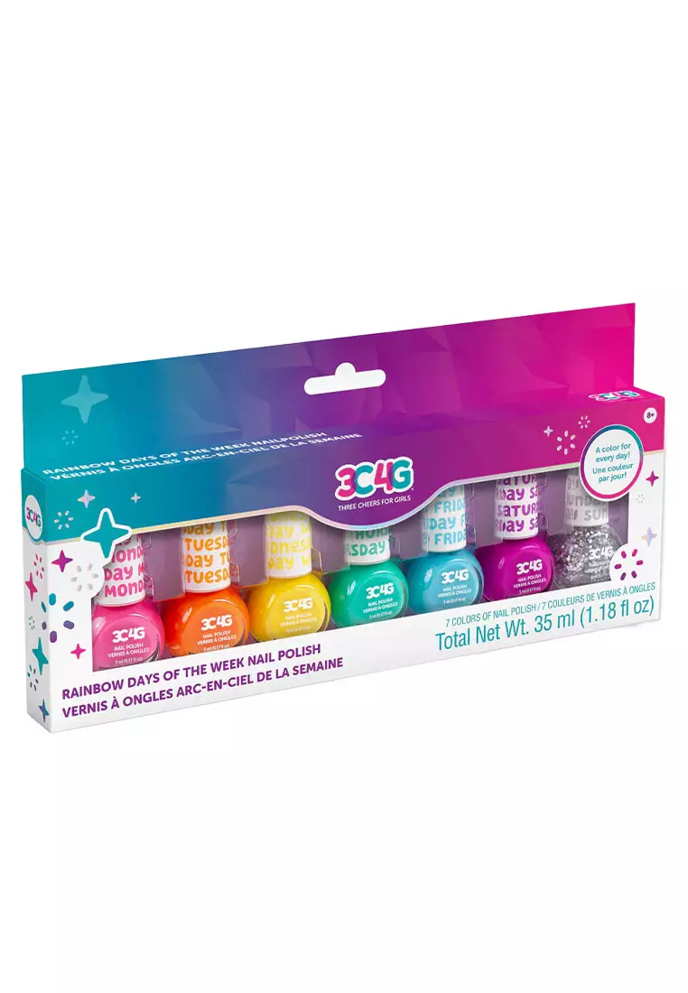Buy Make It Real Make It Real Rainbow Days of the week Nail Polish Nail