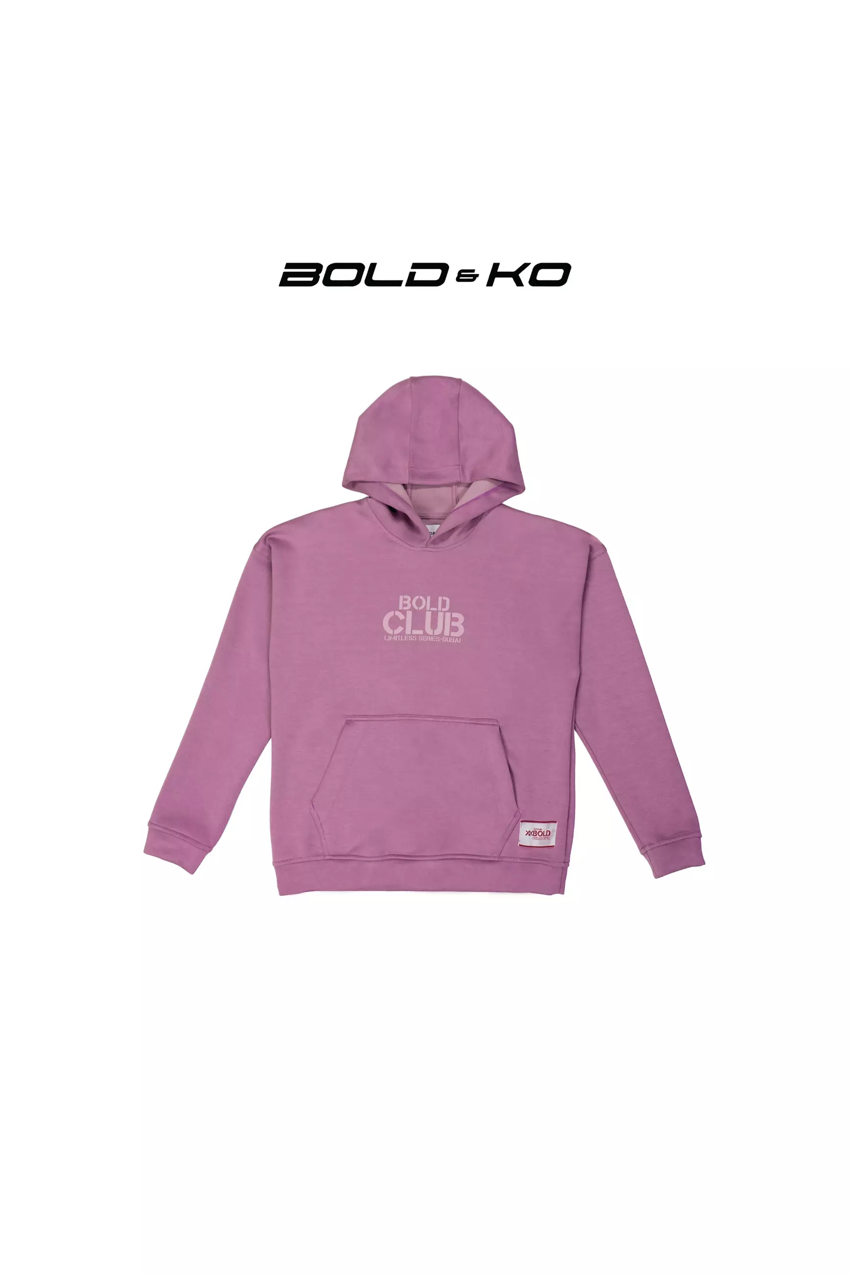 BOLD&KO Bk Limitless Loose Fit Track Suit for kids Lilac