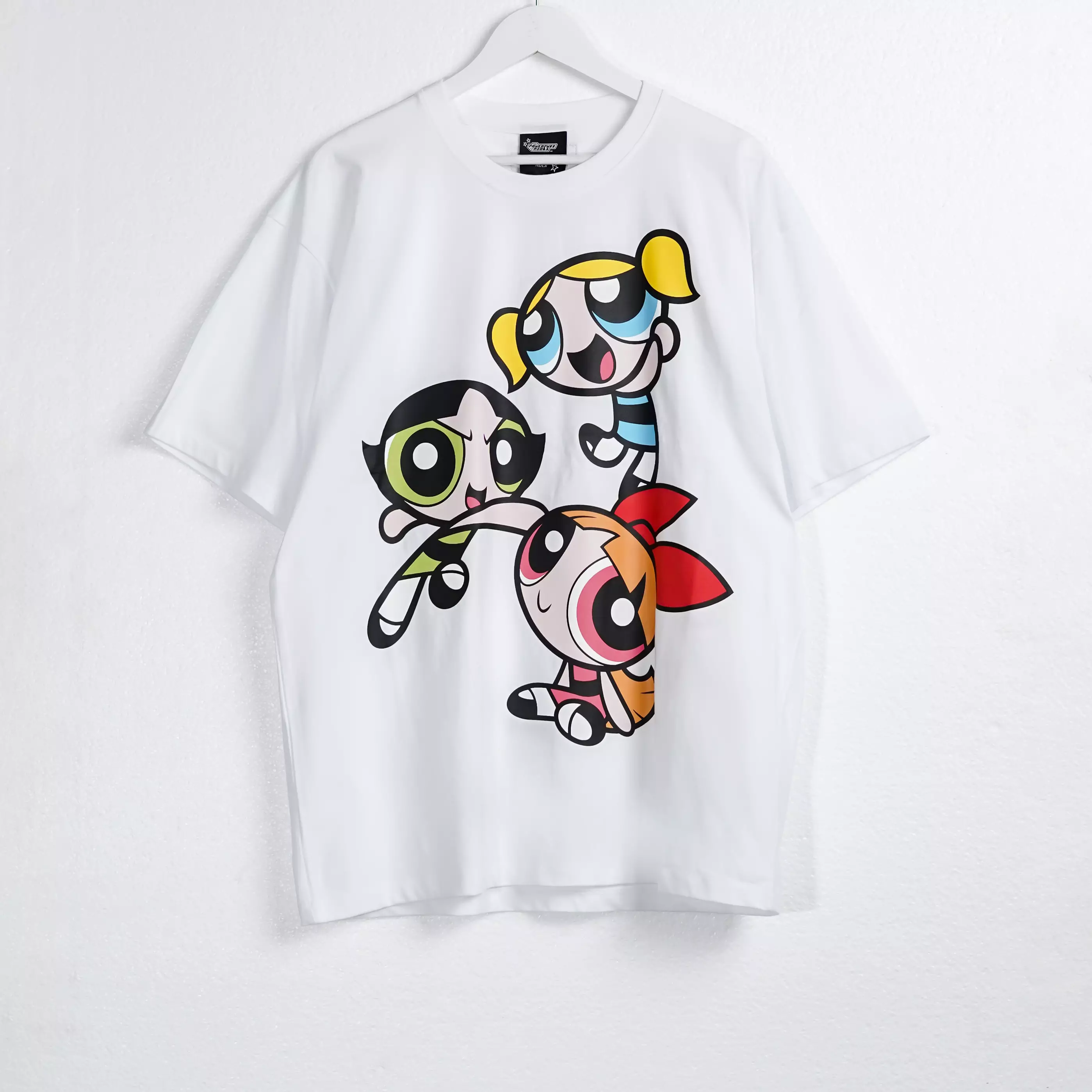 Jual Acme De La Vie Kaos ADLV X POWERPUFF GIRLS TRIO WHITE