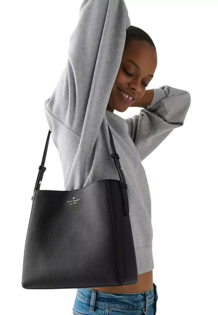 Juliette Medium Bucket Bag - Black