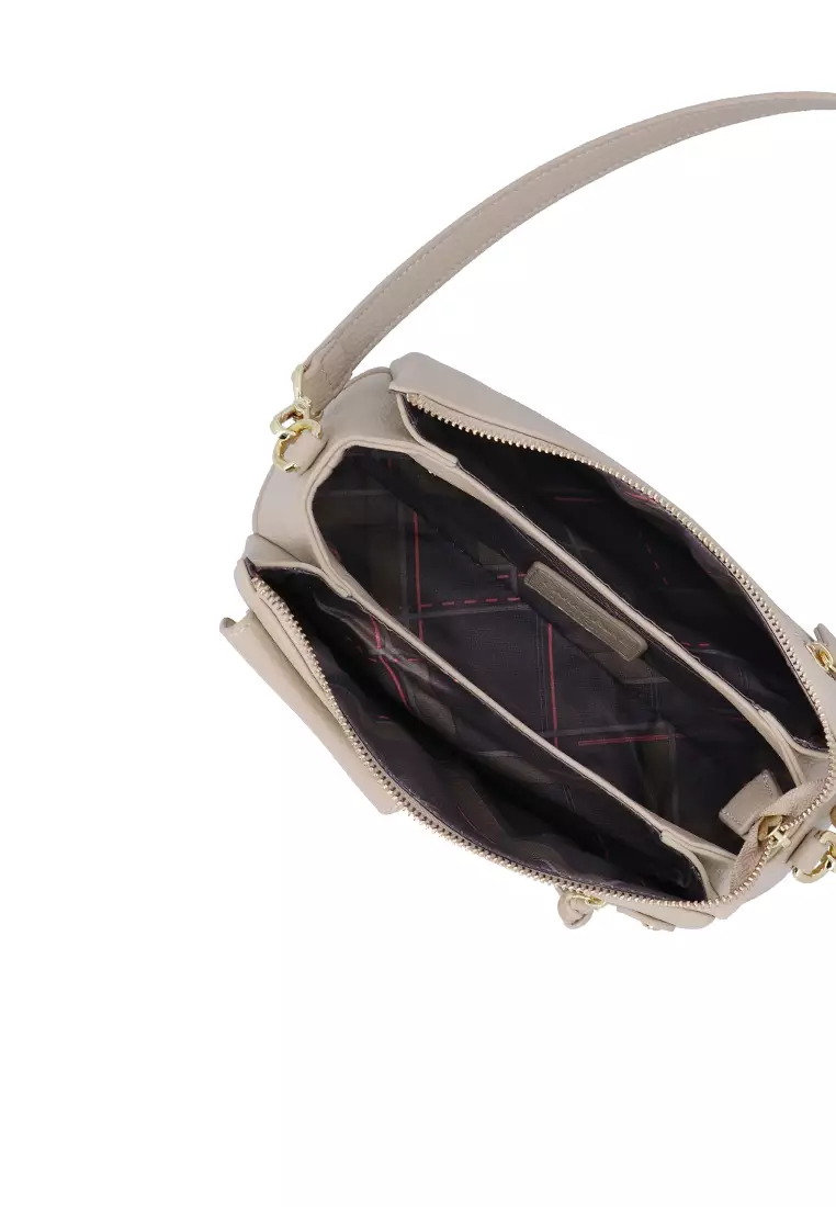 CR Harper 2-Way Shoulder Bag - Nude