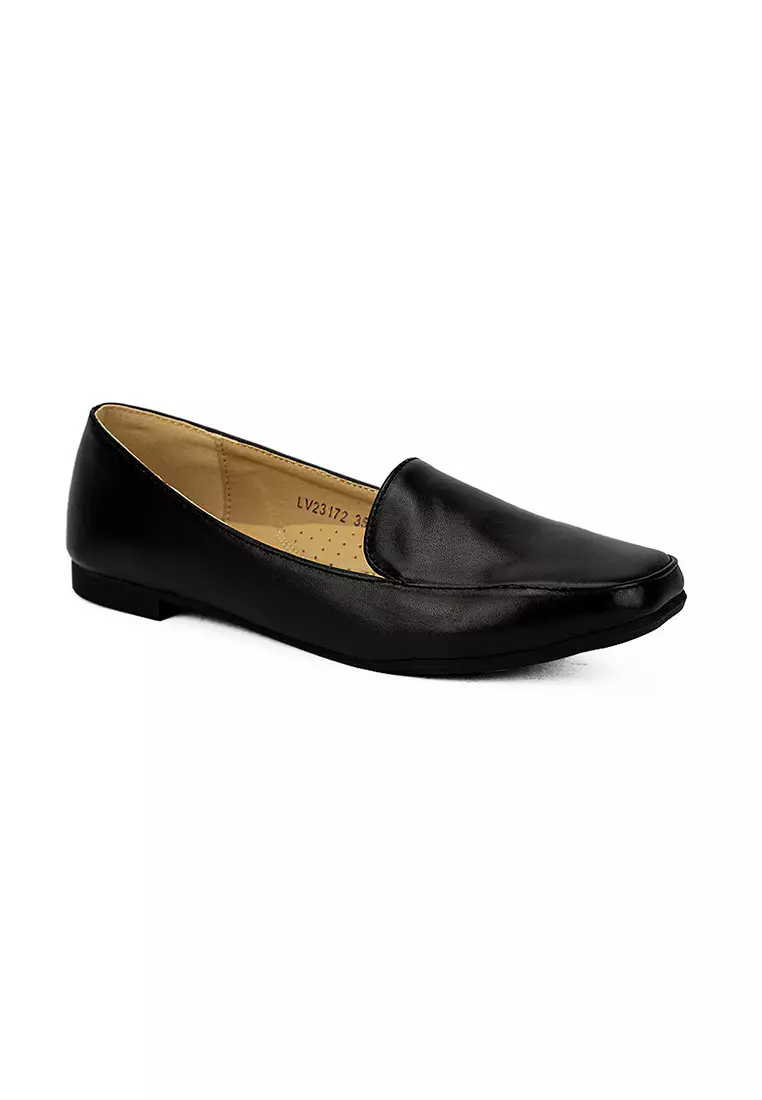 Women's School Shoes LW 23172 Black C21