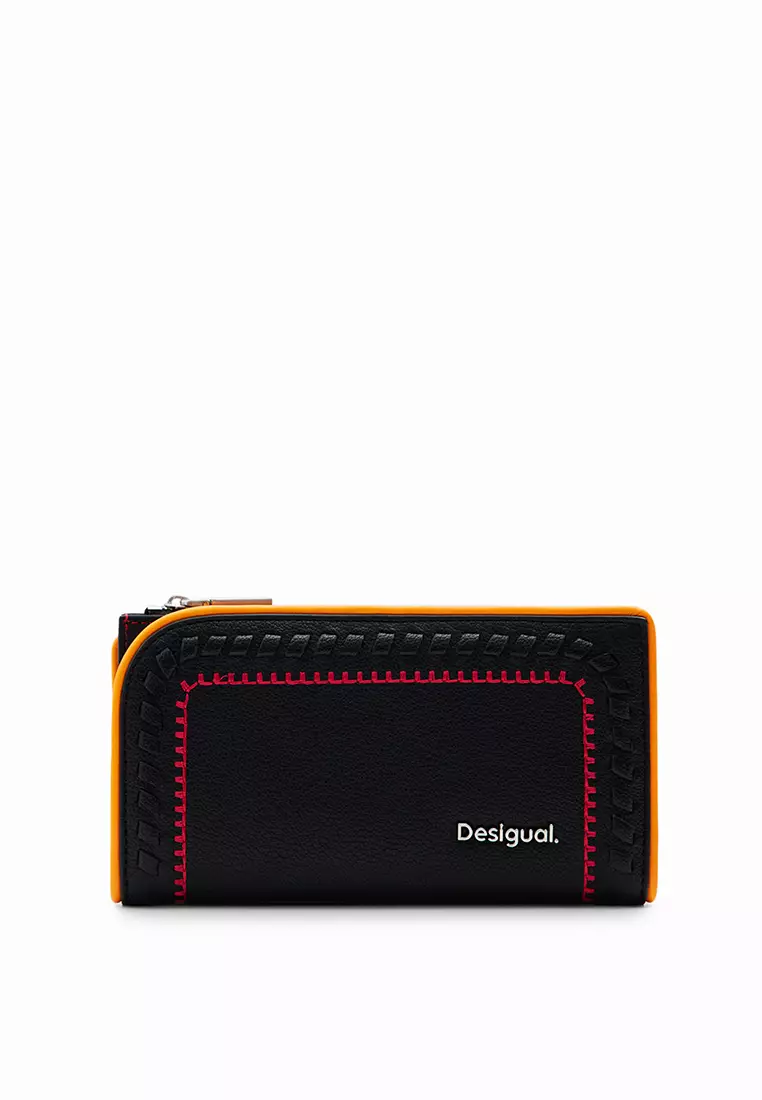 Desigual Woman Accessories L embroidered wallet.
