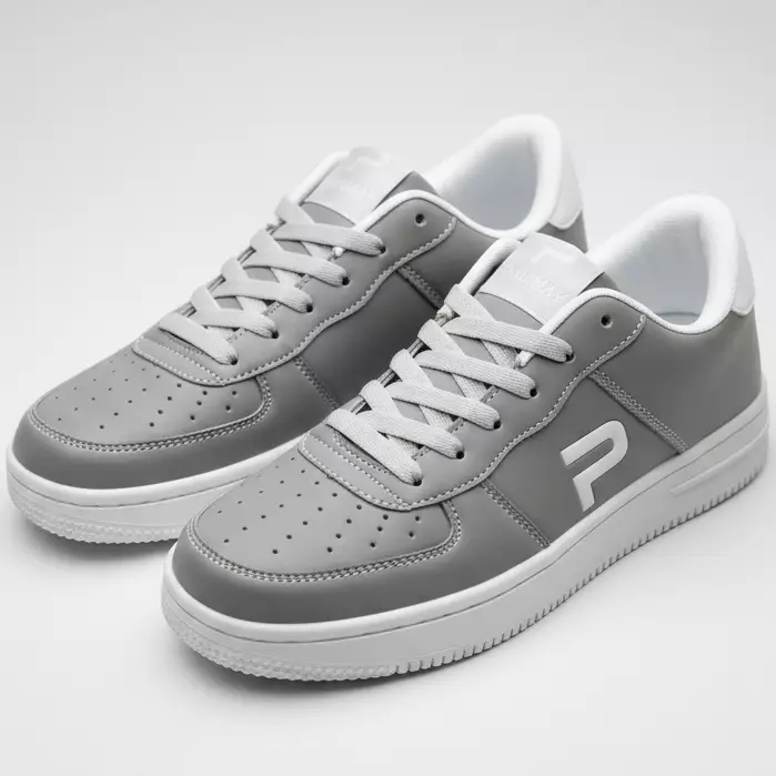 PAULMAY - Sepatu Sneakers Pria Denver - Grey White