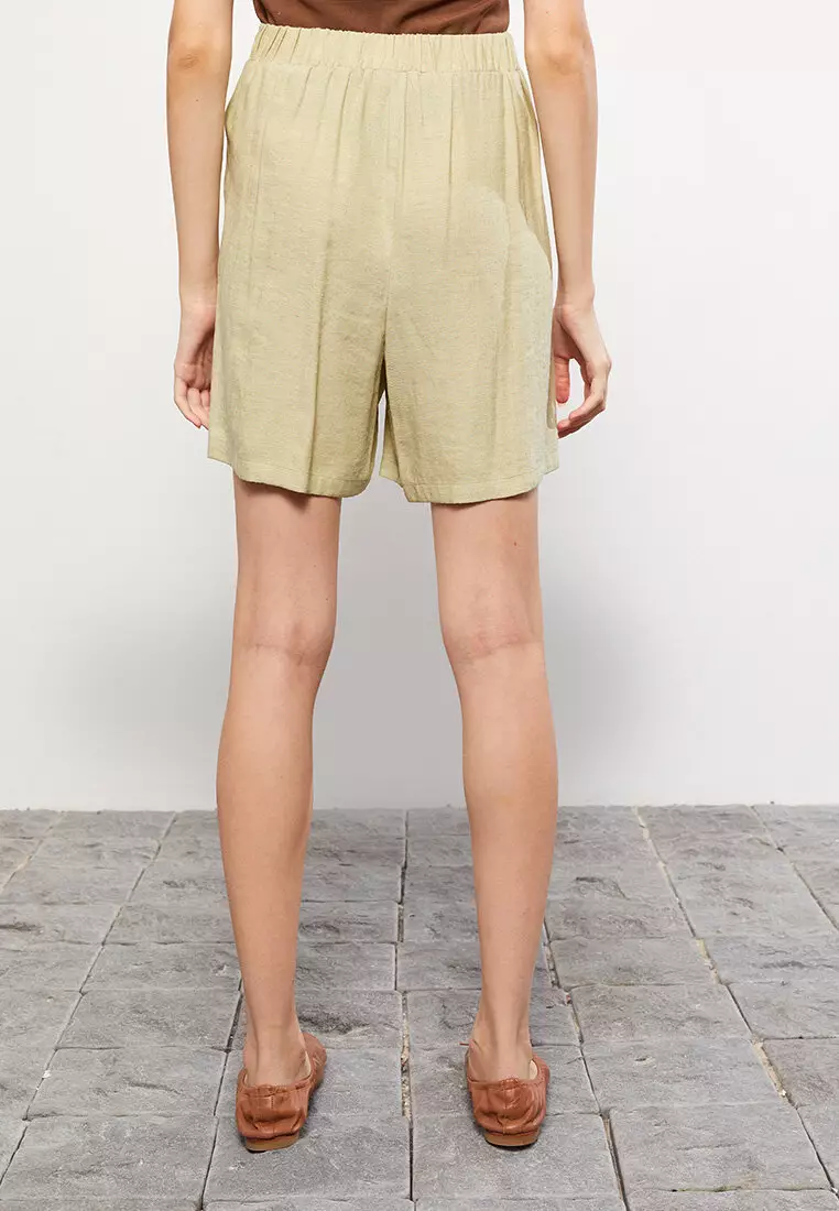 Elastic shorts outlet for women