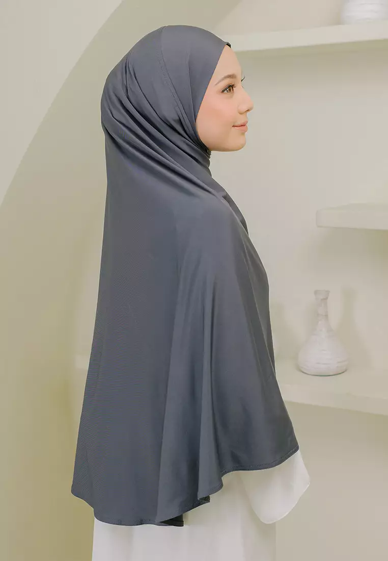 Haira Instan Syari Dark Grey