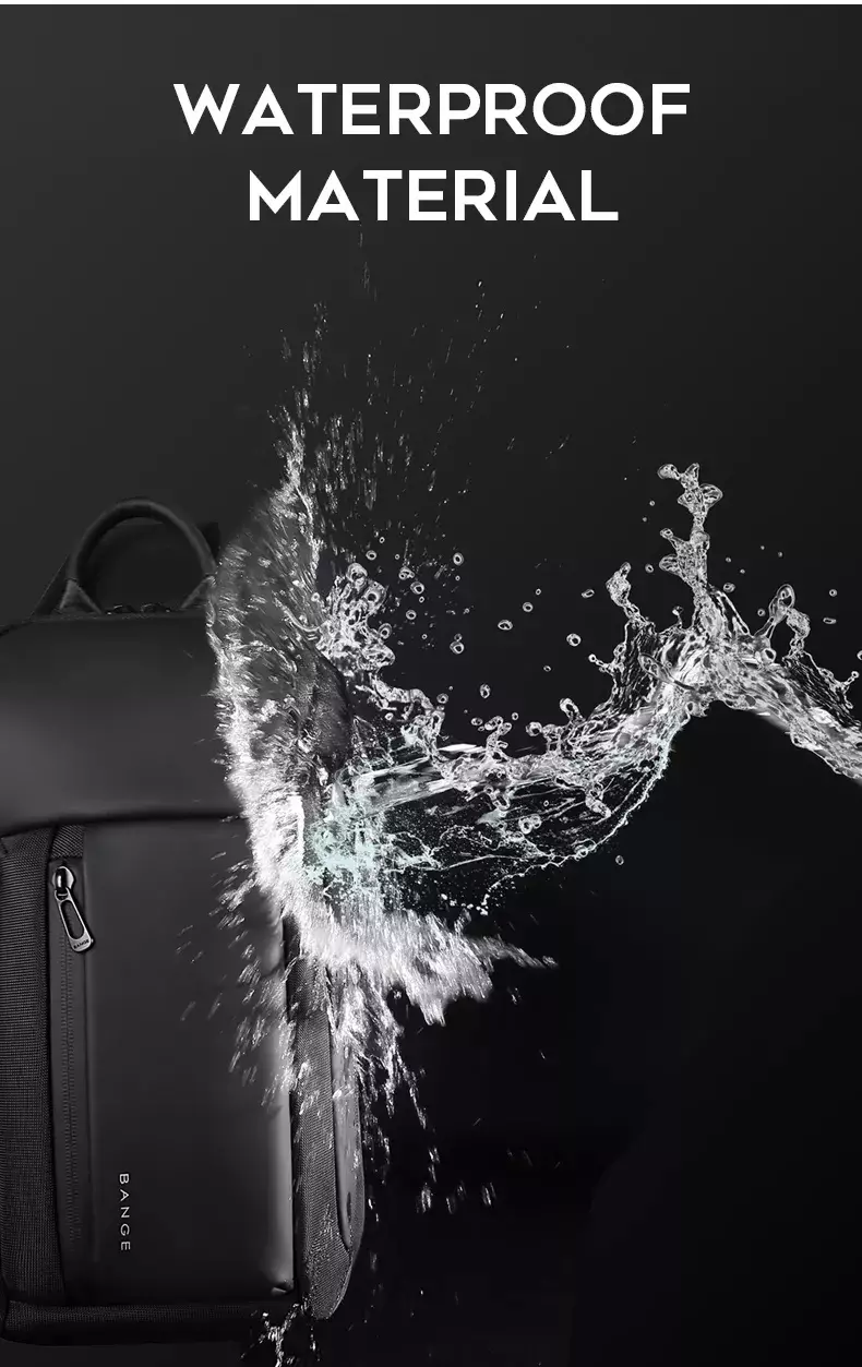 Bange BG7566 Tas Selempang Sling Bag Pria - BLACK