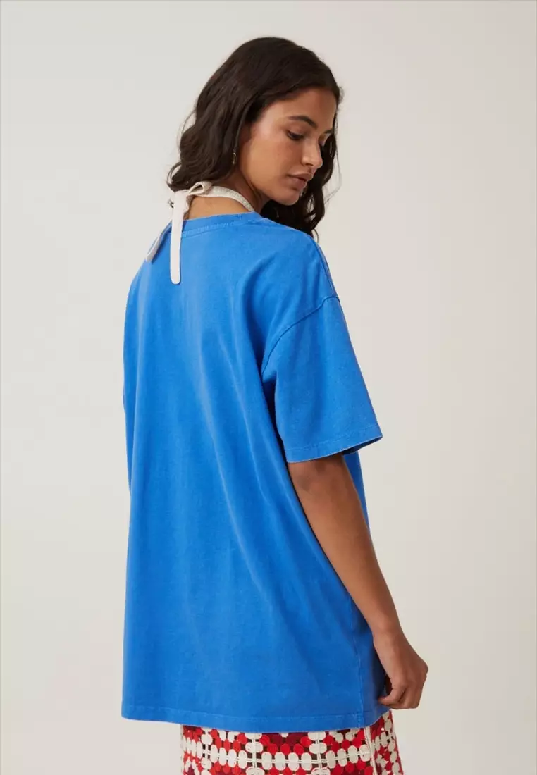 Buy Cotton On The Oversized Graphic Tee 2024 Online | ZALORA Singapore