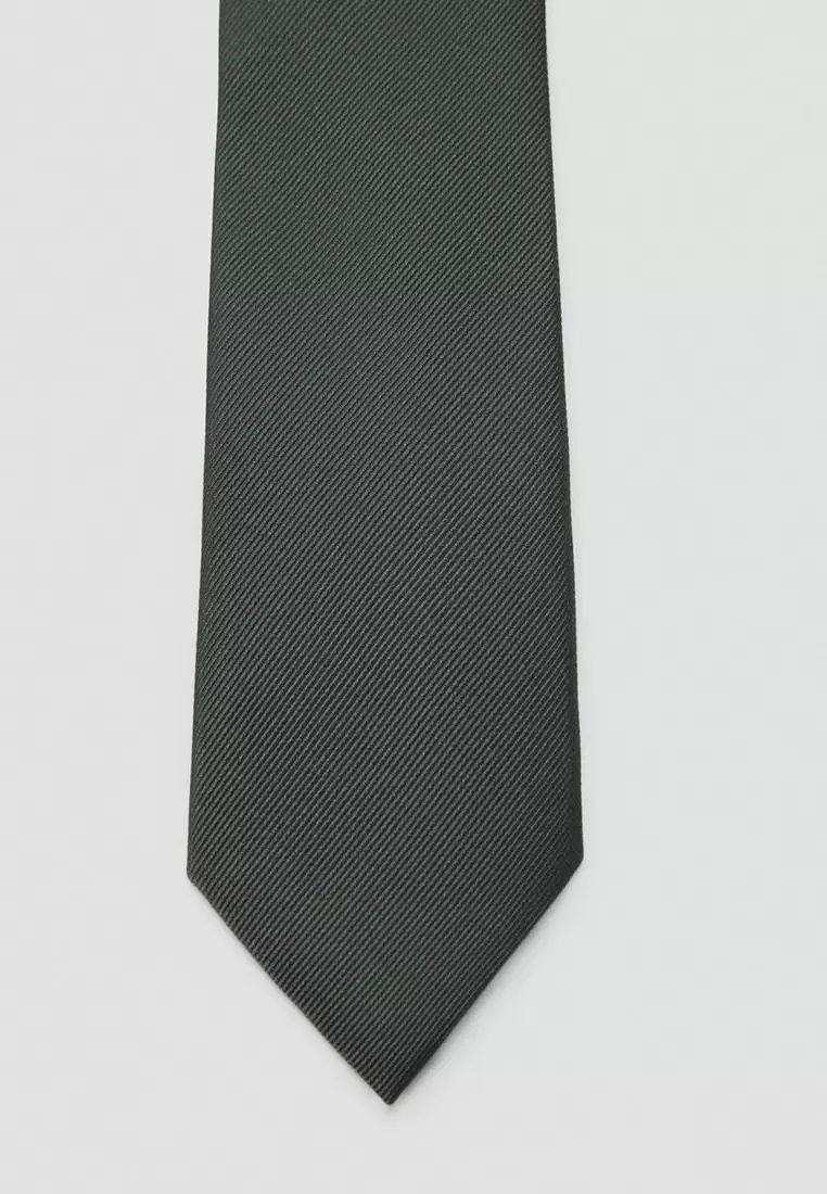 Plain Silk Tie