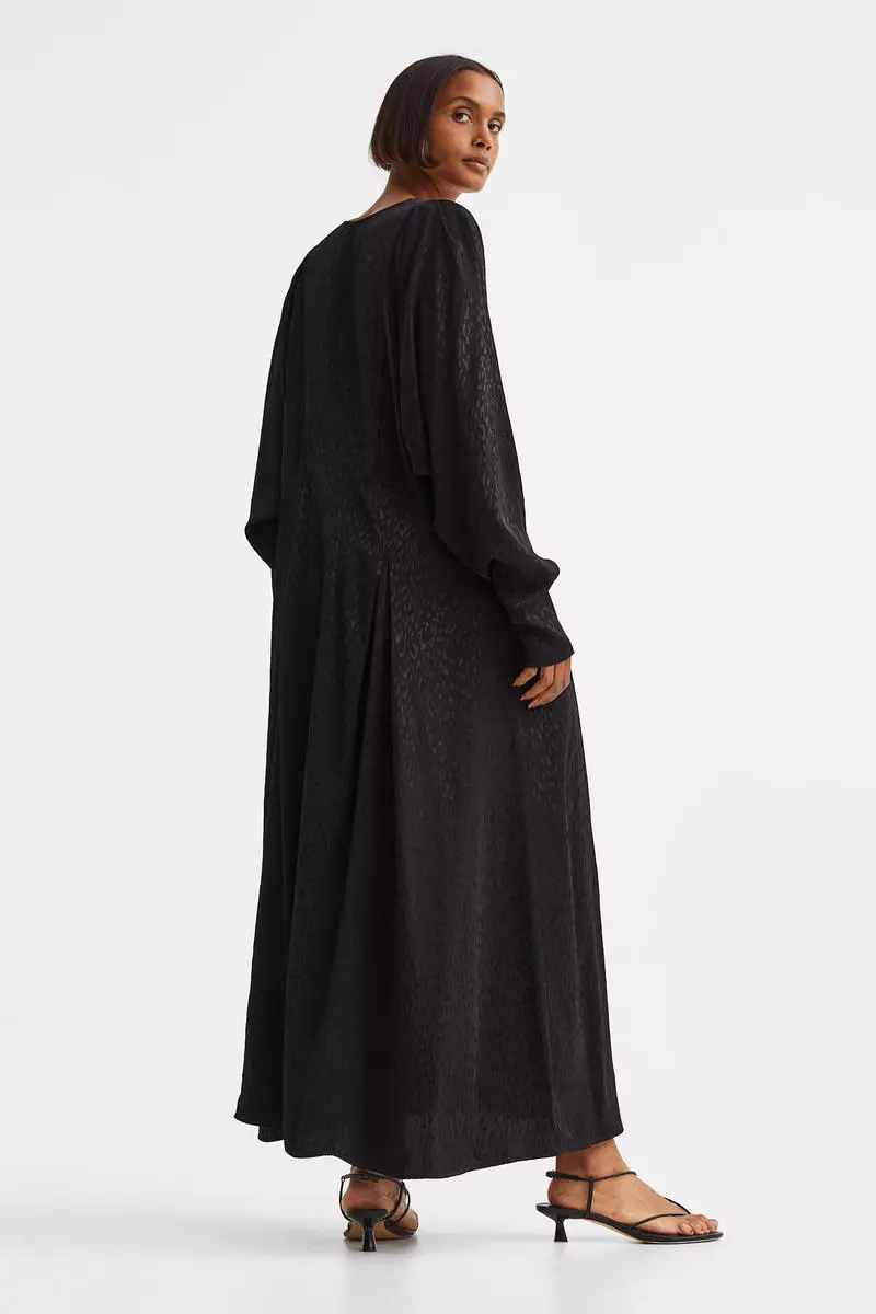 Viscose maxi dress h&m store