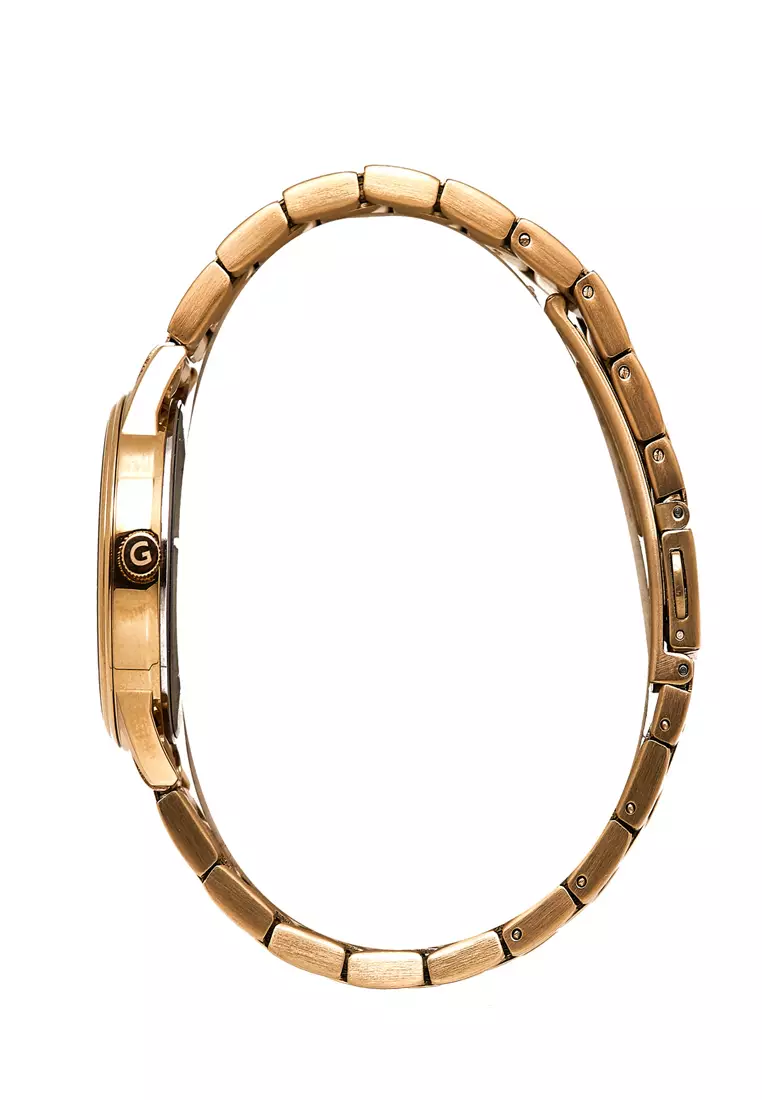 Classic-Ladies Gold Stainless Steel Watch G2812-22