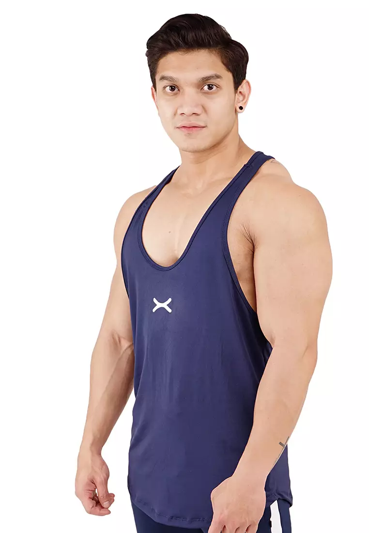 FLEXZONE Sport Singlet Alpha Series Navy