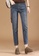 A-IN GIRLS navy Elastic Waist Embroidered Jeans CD90FAA557AA3FGS_3