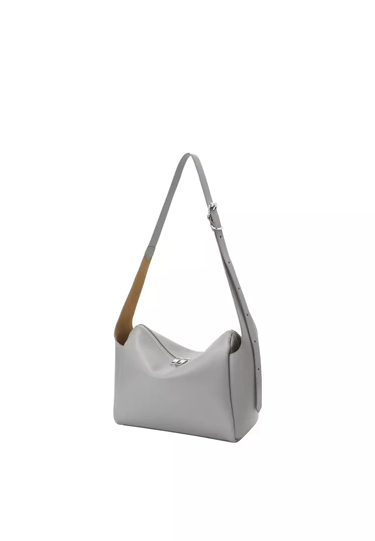 Petrichor Pockets 單肩袋 - 淺灰