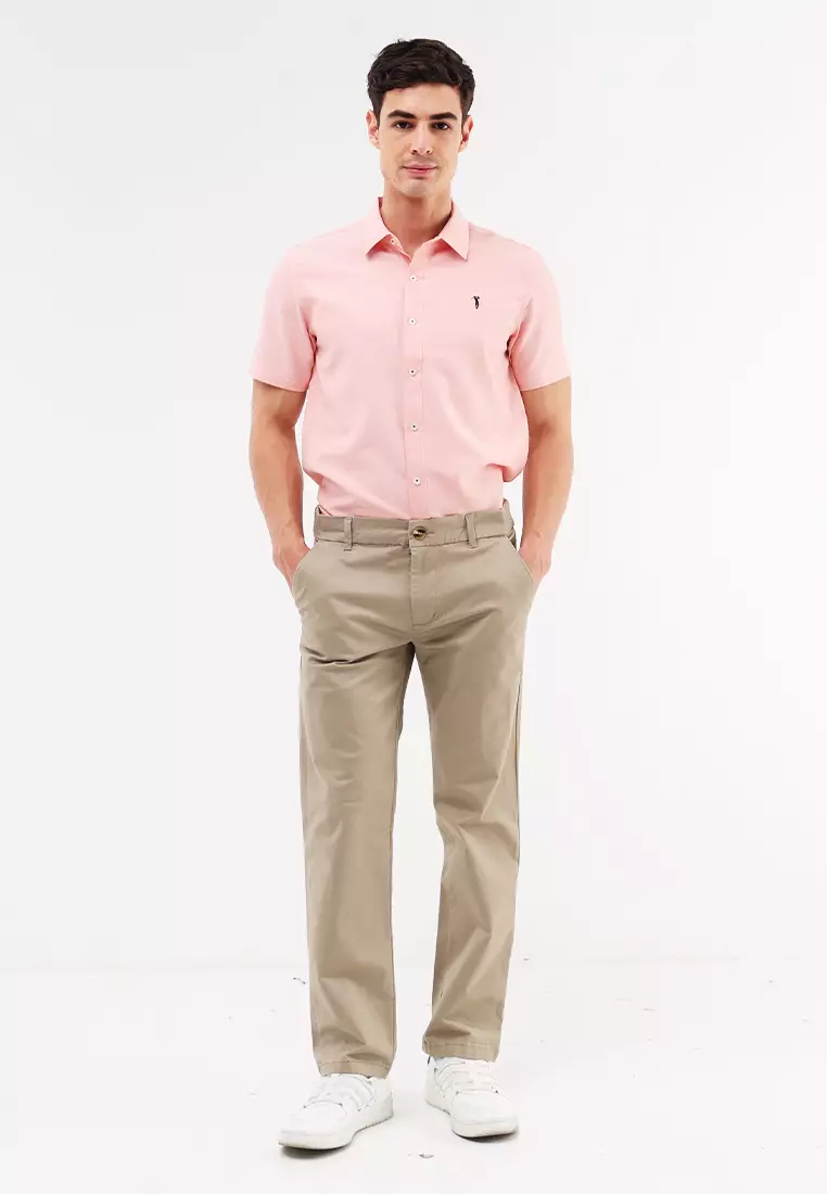 Regular Straight Chino Pants