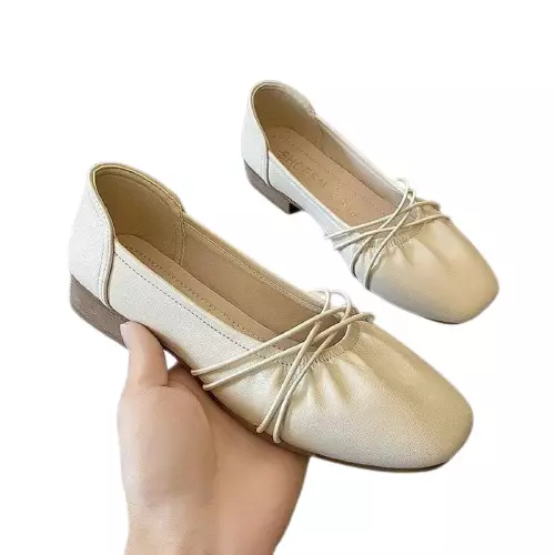 Sepatu Selop Wanita Flat Shoes Balerina Slip On Cewek BL306