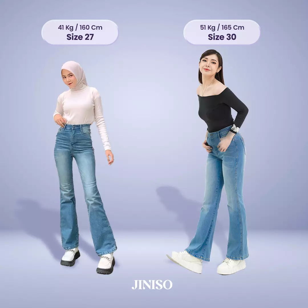 Highwaist Stretch Cutbray Pocket Jeans 710 HANGOUT