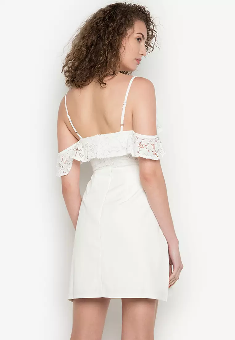 Cold shoulder gowns online hotsell