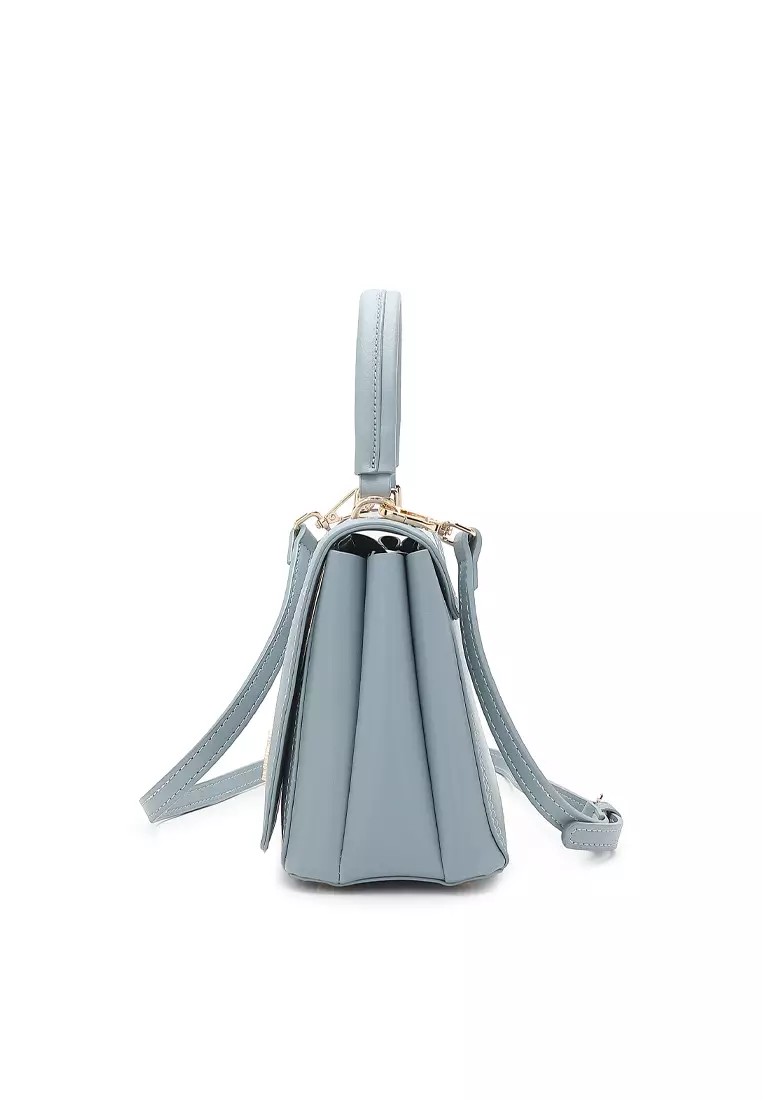 Women's Top Handle Bag / Sling Bag / Crossbody Bag (Tas Selempang / Tas Tangan) - Biru