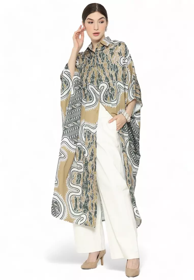 Kanzi Collared Kaftan