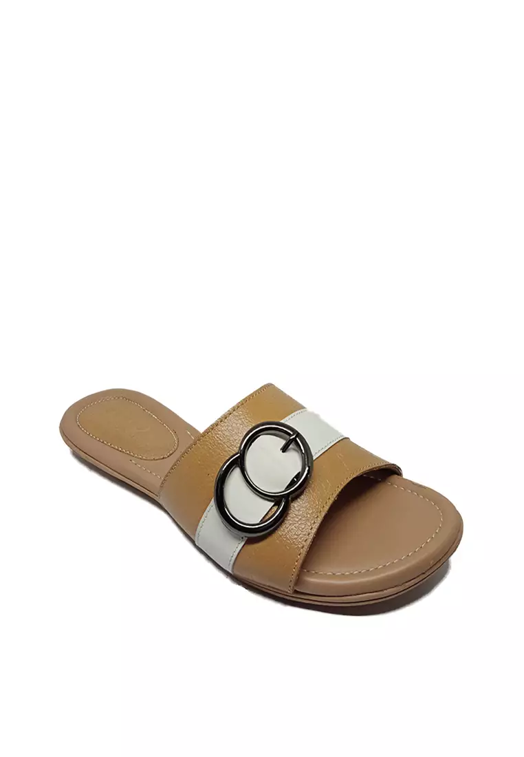 Discount on Otto  shoes - SKU: Combination Flat Sandals