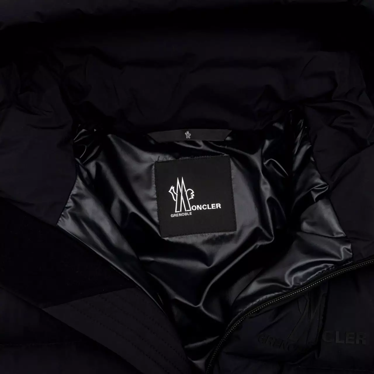 Isorno Nylon Down Jacket Black