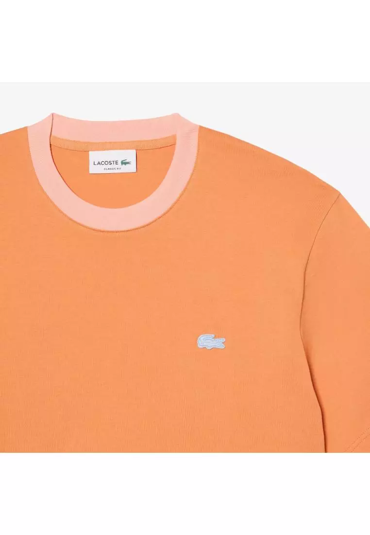 Classic Fit Colour-Block Cotton T-shirt