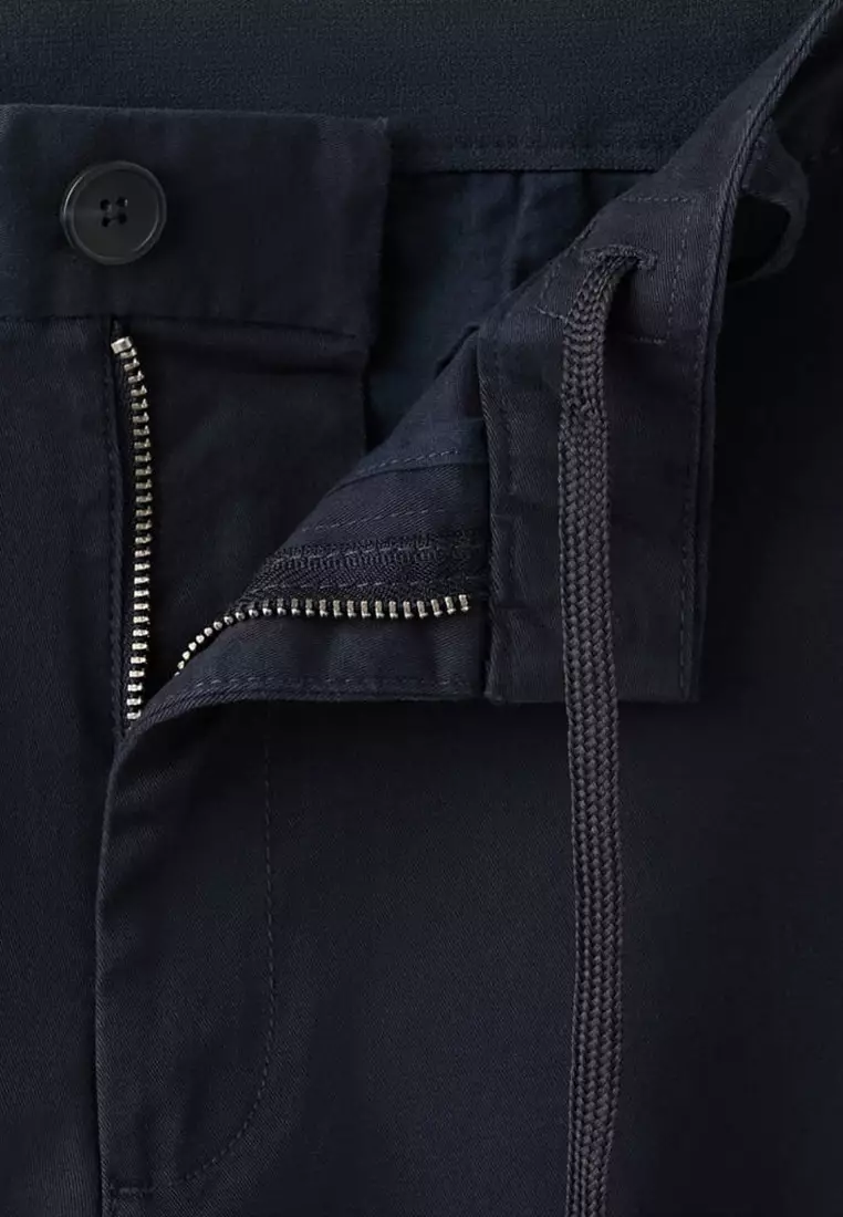 Prato Cropped Tapered Chino Trousers