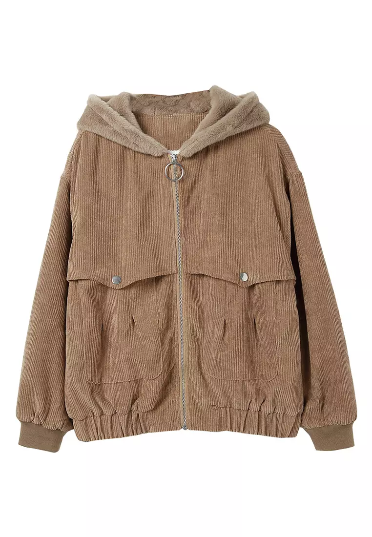 Girls corduroy clearance jacket