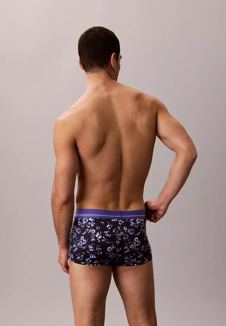 Icon Microfiber Metallic Low Rise Trunks - Calvin Klein Underwear