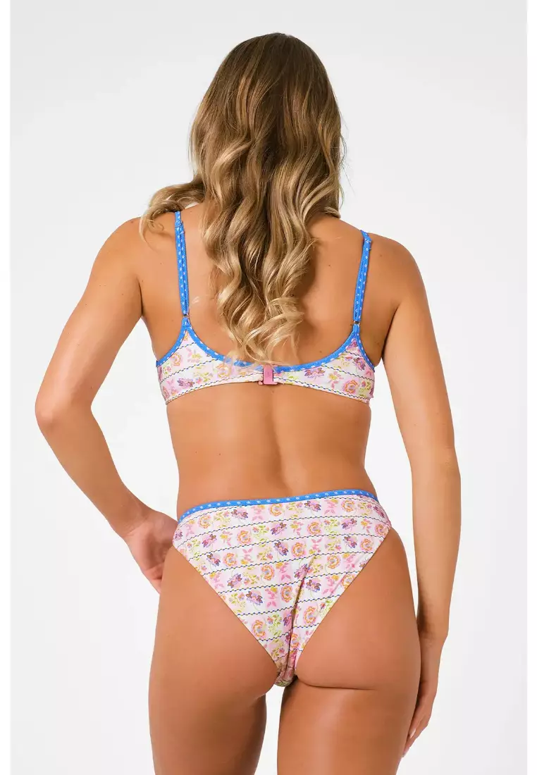 Lydia Classic Medium Bikini Bottoms / Talavera