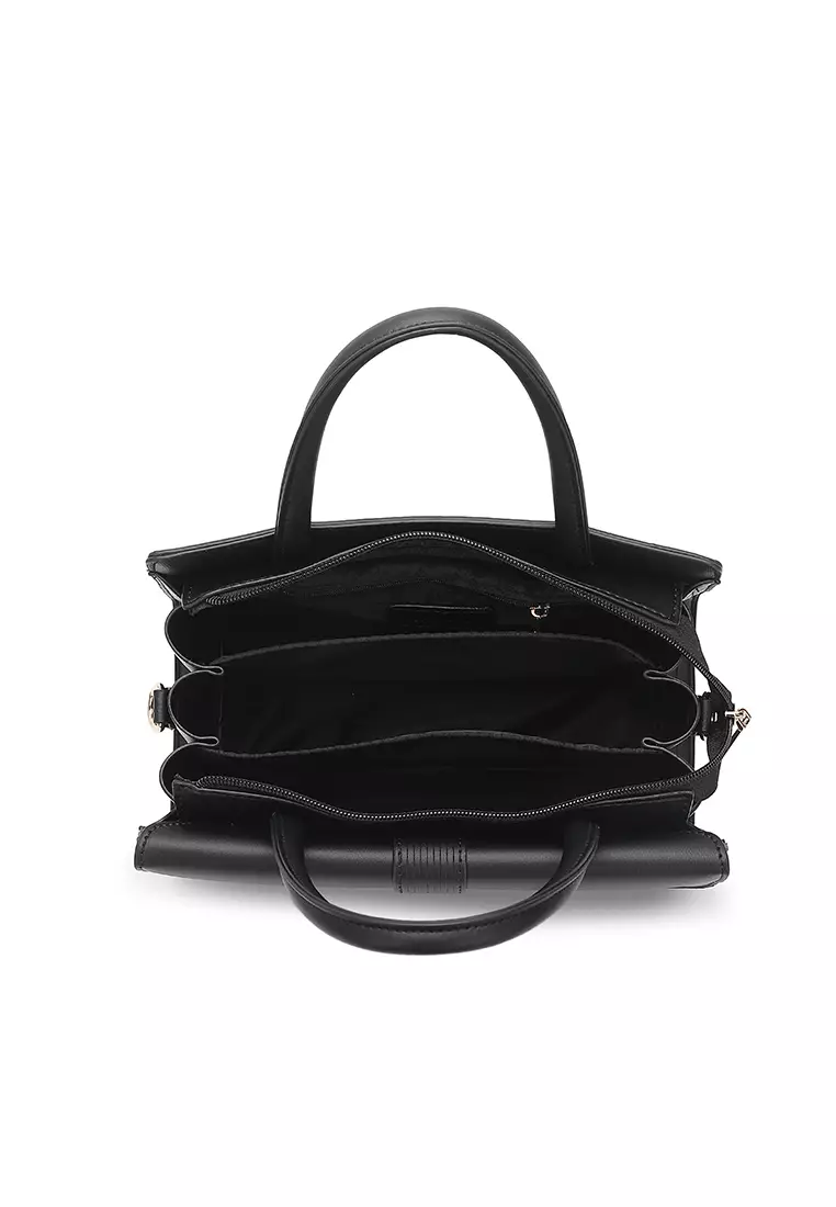 Women's Top Handle Bag / Sling Bag / Crossbody Bag (Tas Selempang / Tas Tangan) - Hitam