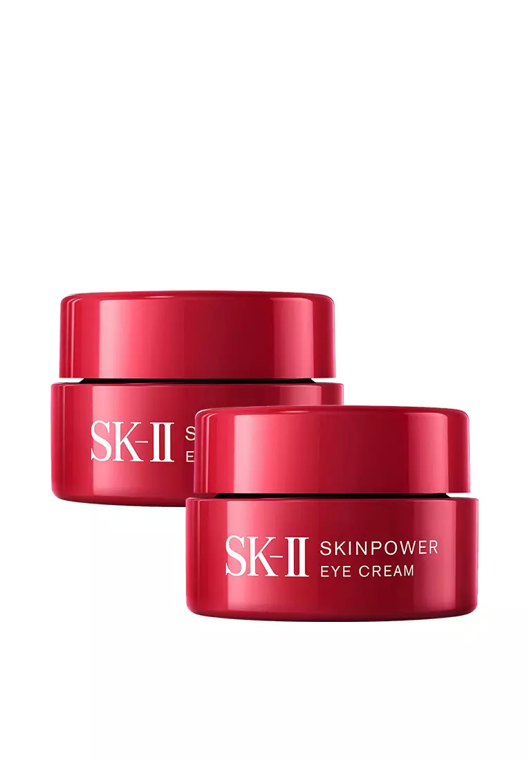Buy SKII [SKII] SKII SKINPOWER Eye Cream 2.5g x 2 Online ZALORA